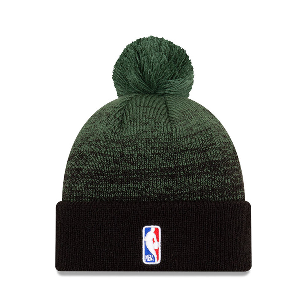 Milwaukee Bucks NBA Back Half Green Beanie Hat