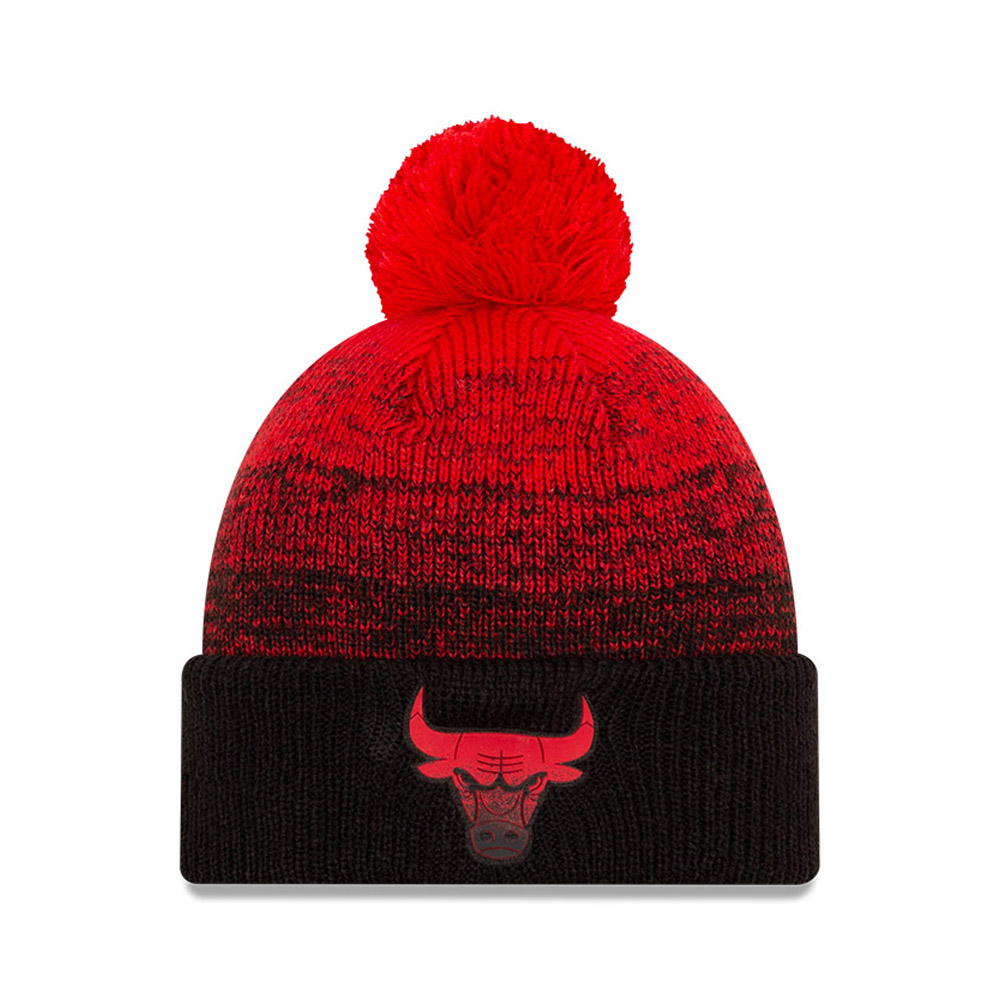 Chicago Bulls NBA Back Half Black Beanie Hat