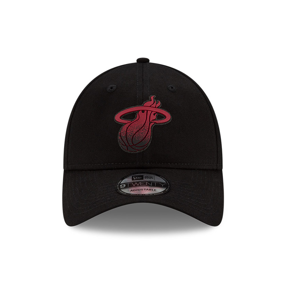 Miami Heat NBA Back Half Black 9TWENTY Cap