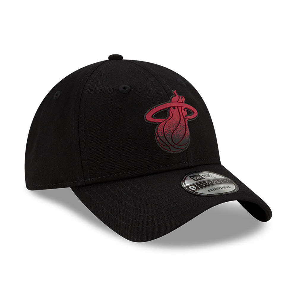 Miami Heat NBA Back Half Black 9TWENTY Cap