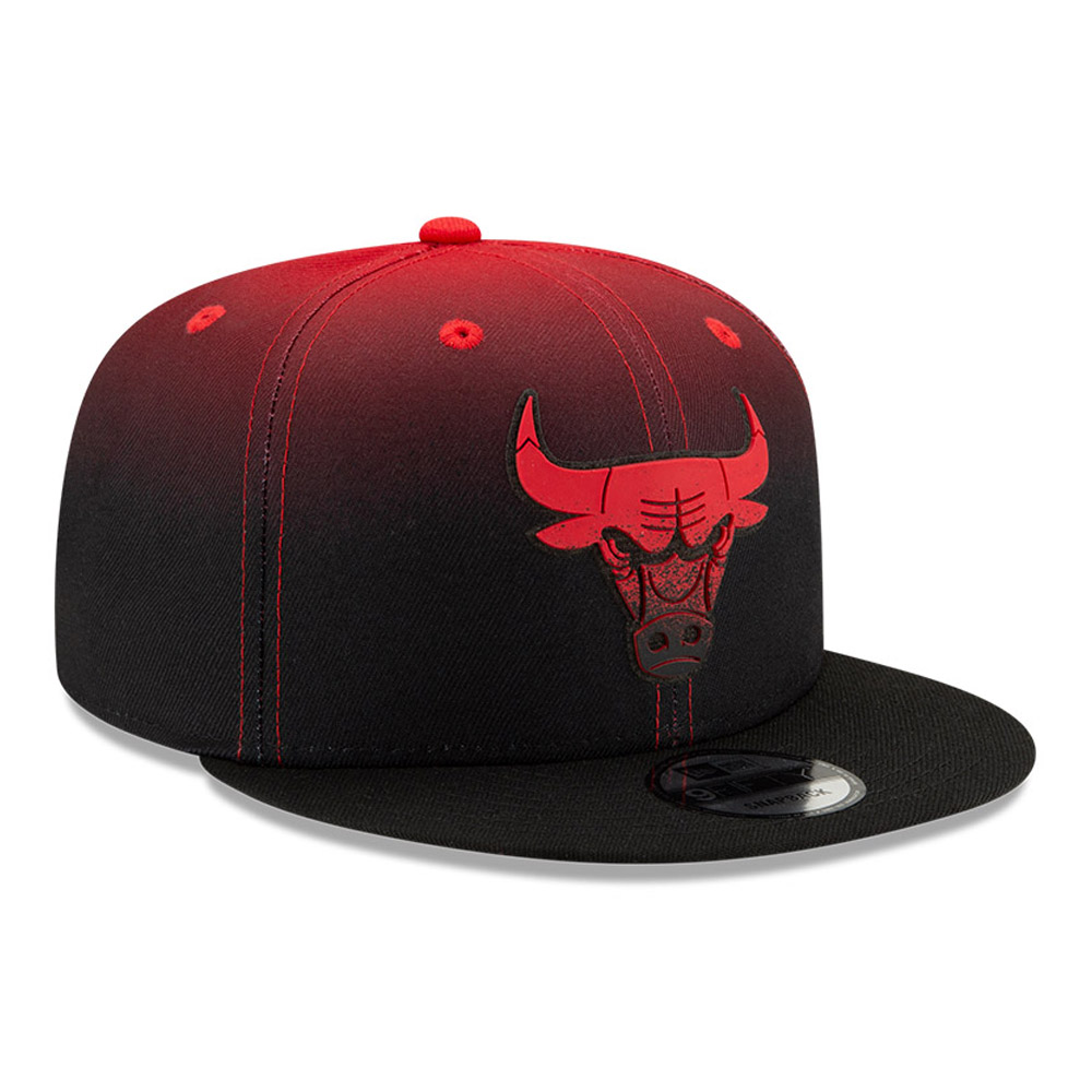 Chicago Bulls NBA Back Half Black 9FIFTY Cap