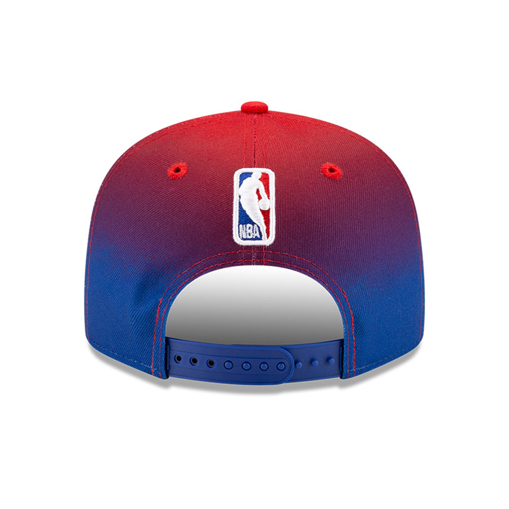 Detroit Pistons NBA Back Half Blue 9FIFTY Cap