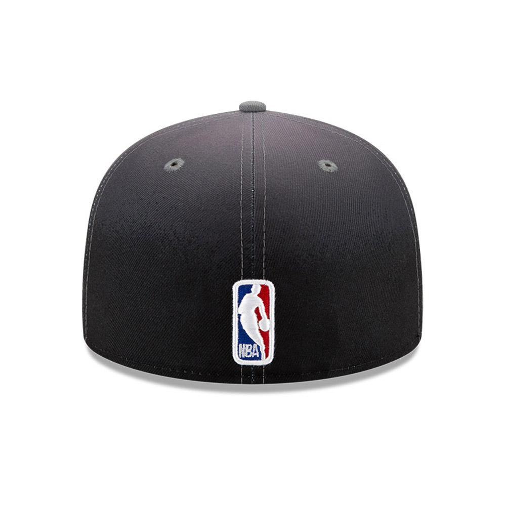 Brooklyn Nets NBA Back Half Black 59FIFTY Cap