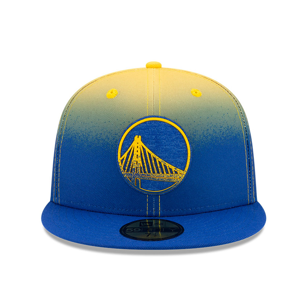 Golden State Warriors NBA Back Half Blue 59FIFTY Cap