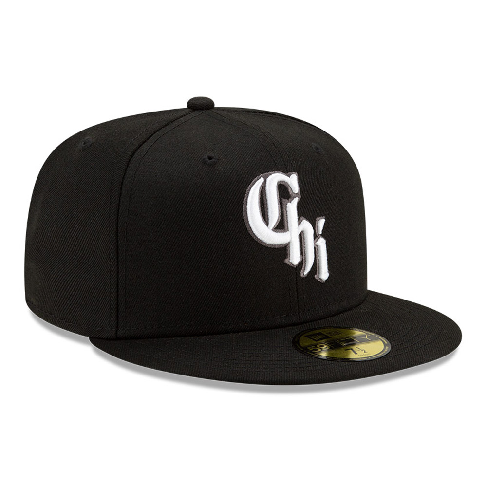 Chicago White Sox MLB City Connect Black 59FIFTY Cap