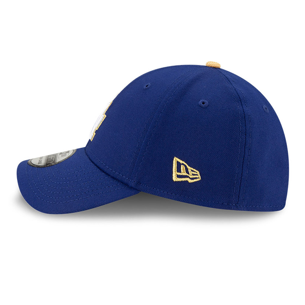 LA Dodgers MLB Gold Blue 39THIRTY Cap