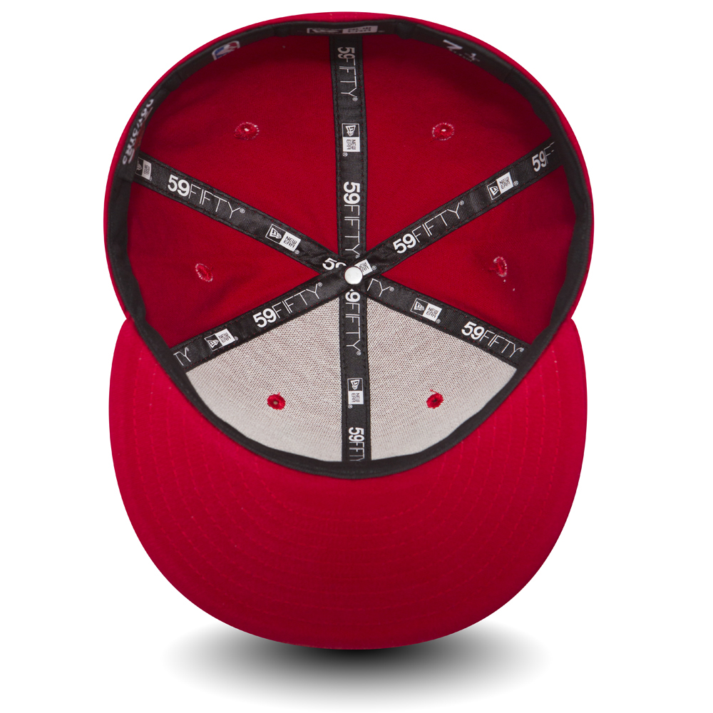 Chicago Bulls Chain Stitch Red 59FIFTY