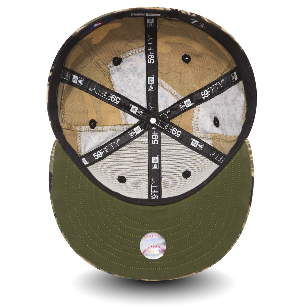NY Yankees Patchwork Camo 59FIFTY