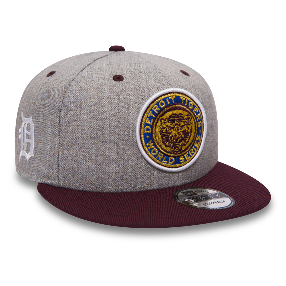 Detroit Tigers 1968 World Series Patch Grey 9FIFTY Snapback