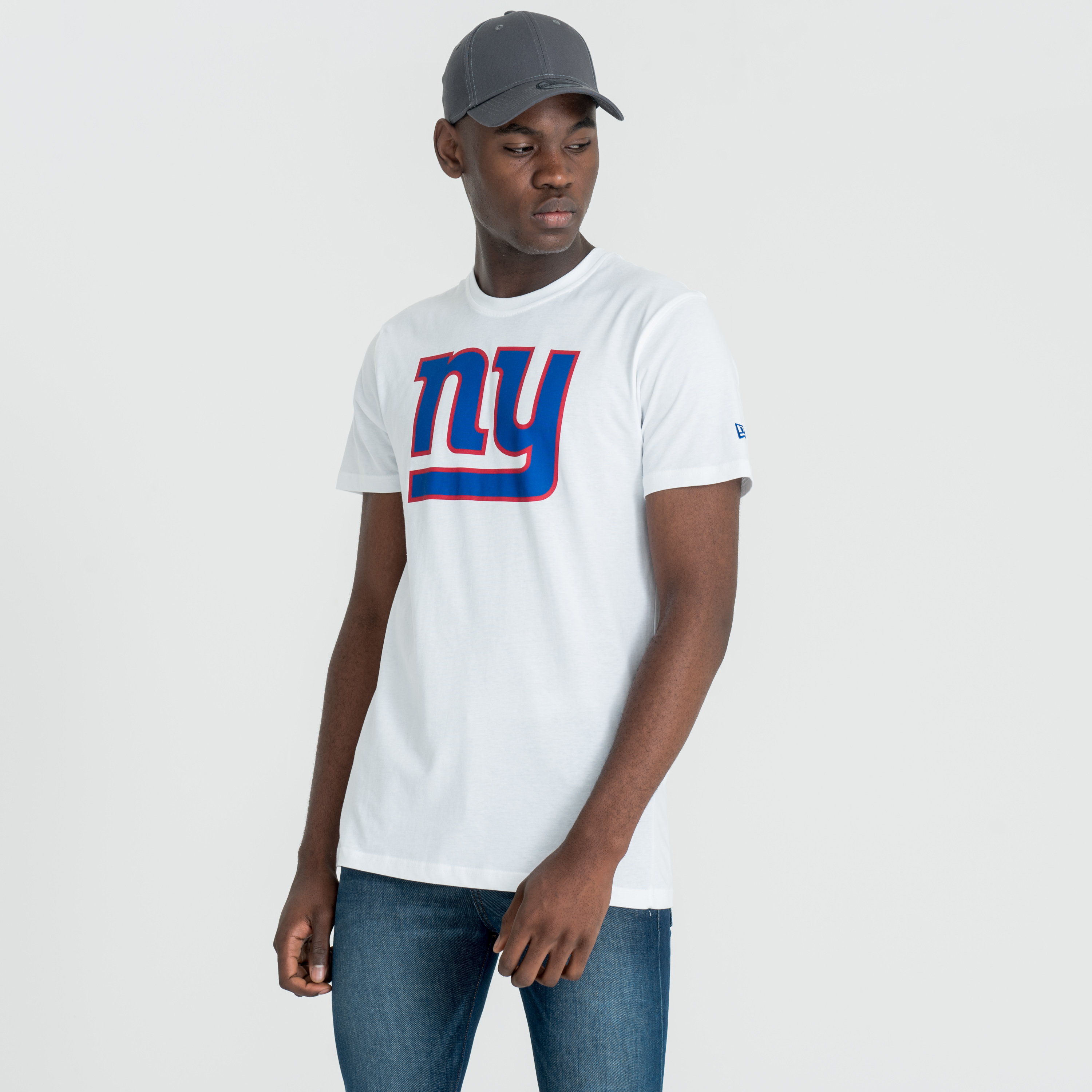 New York Giants Team Logo White Tee