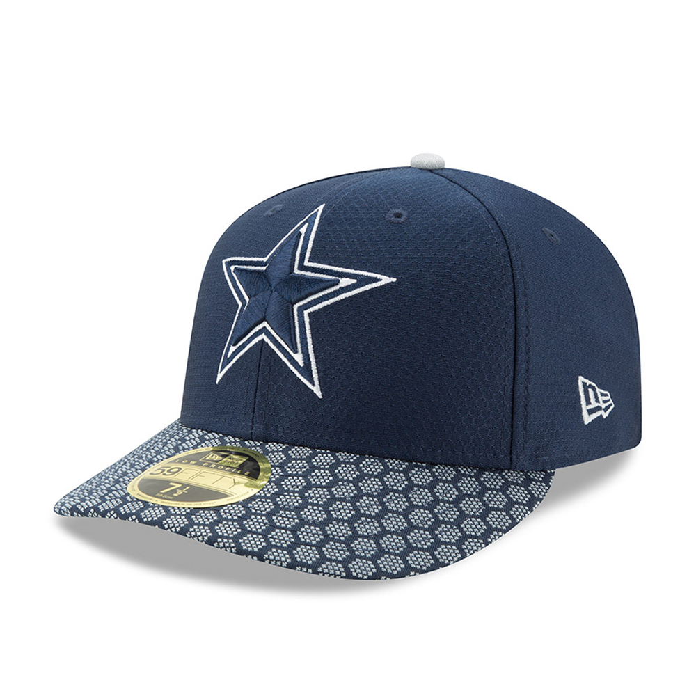 Dallas Cowboys 2017 Sideline Low Profile Navy 59FIFTY
