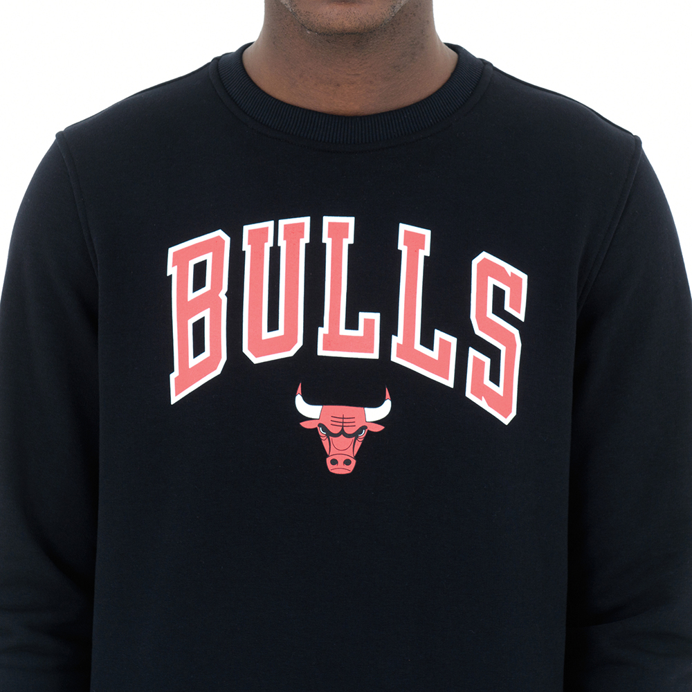 Chicago Bulls Tip Off Black Crew Neck
