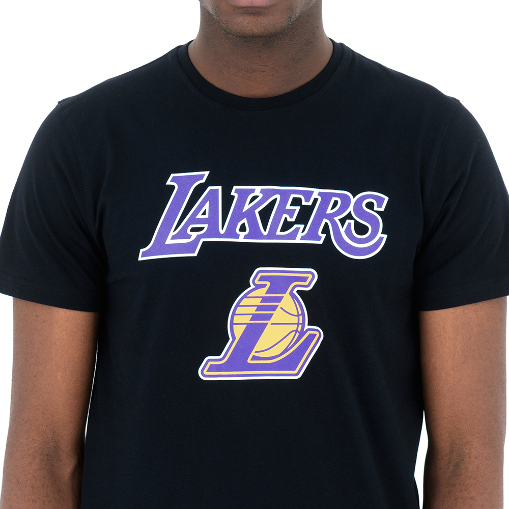 Los Angeles Lakers - T-Shirt in Schwarz | New Era Cap Co.