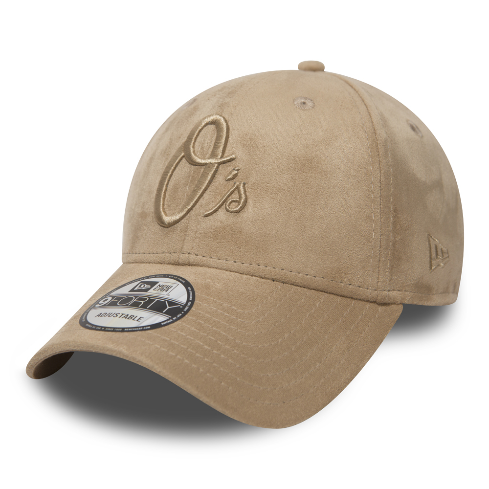 Baltimore Orioles Suede Essential Camel 9FORTY
