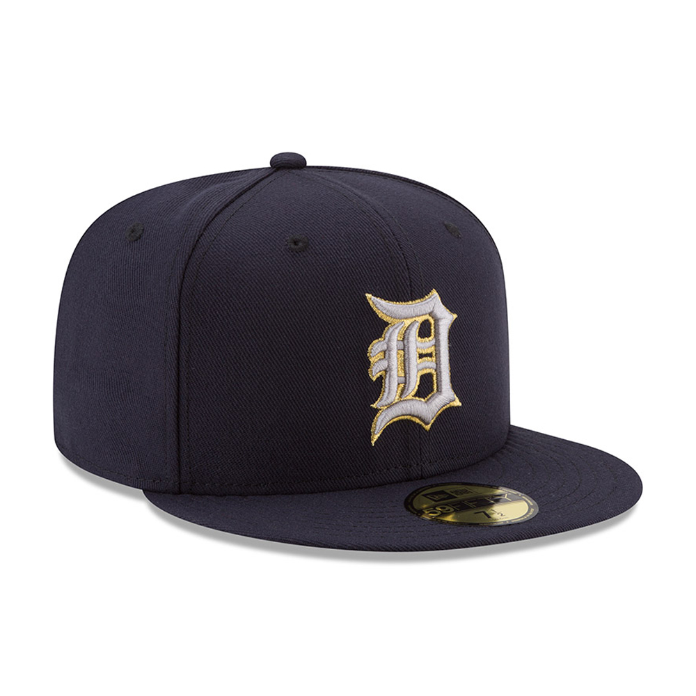 Detroit Tigers Hashmarks Navy 59FIFTY
