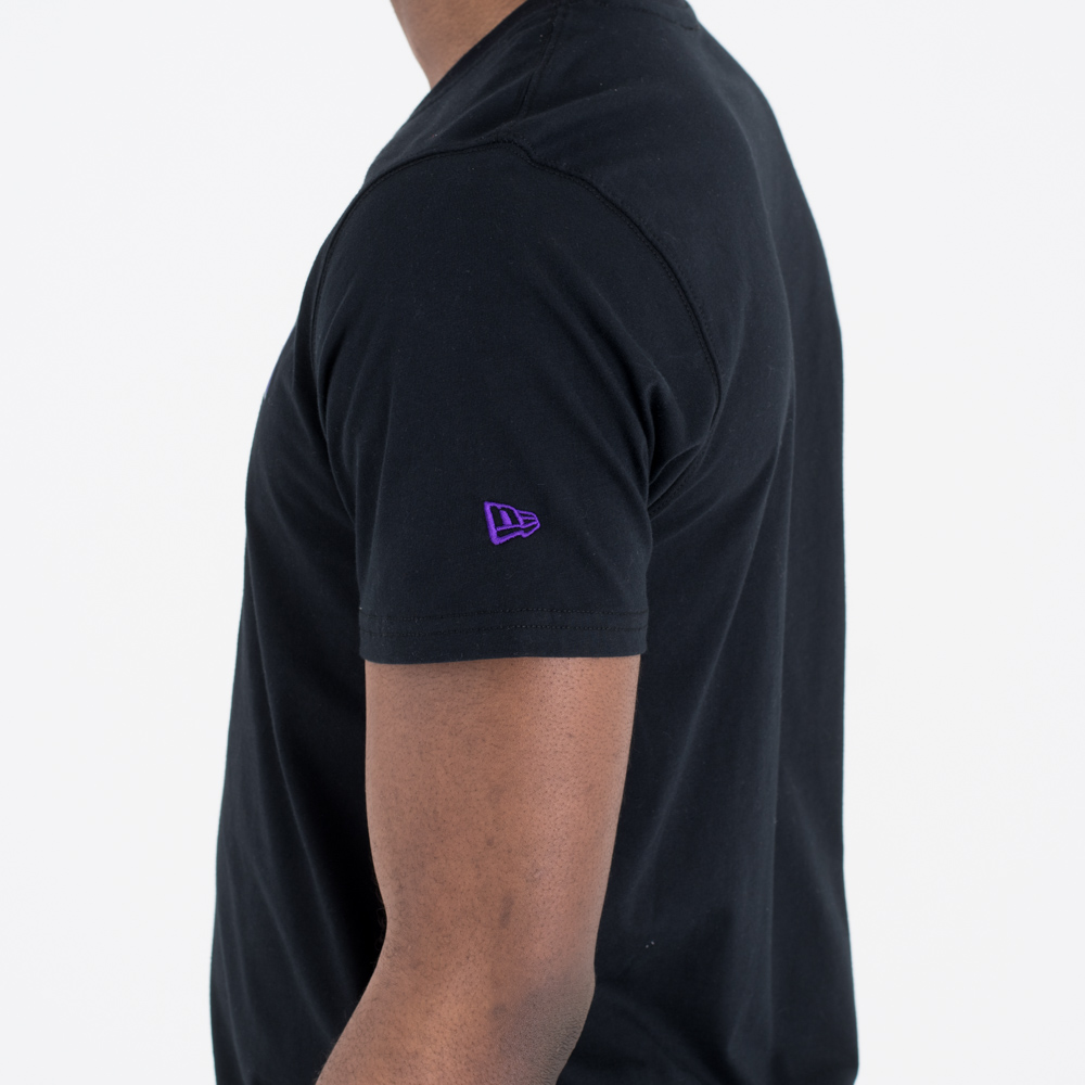 Sacramento Kings NBA Team Logo Black T-Shirt