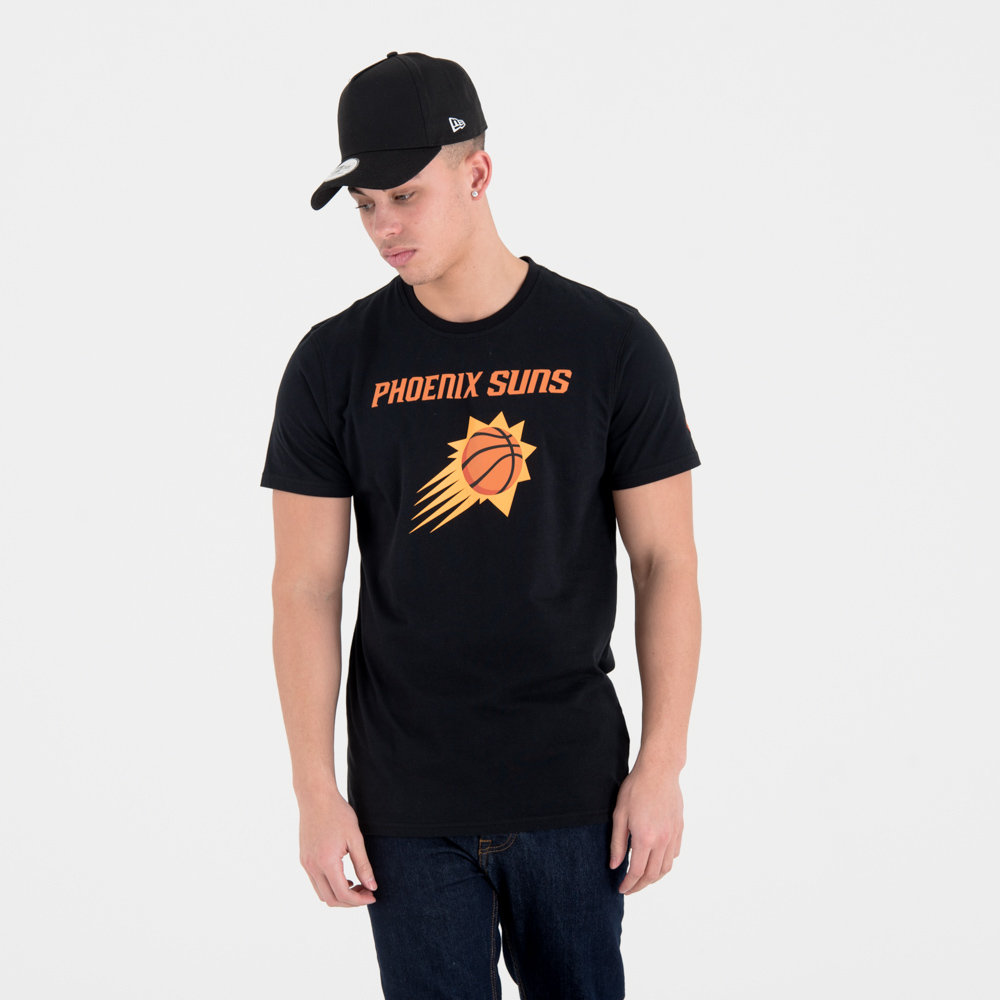 Phoenix Suns NBA Team Logo Black T-Shirt