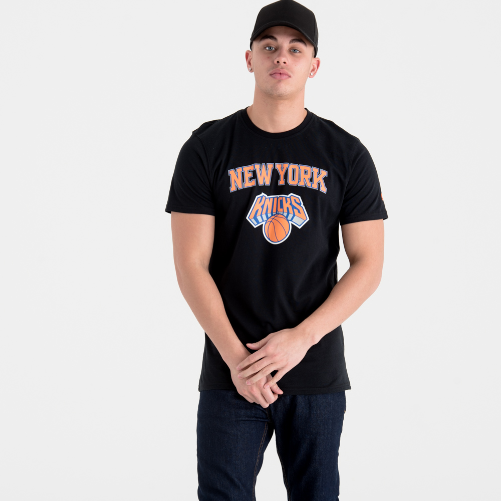 New York Knicks Team Logo Black T-Shirt