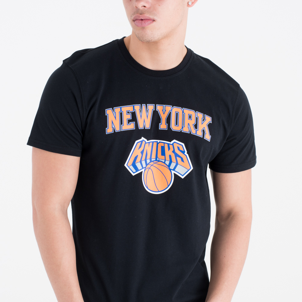 New York Knicks Team Logo Black T-Shirt