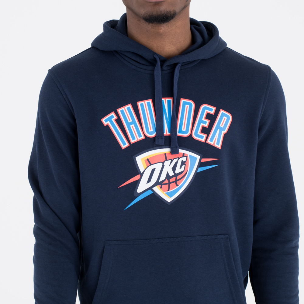 Oklahoma City Thunder Team Logo Navy Hoodie