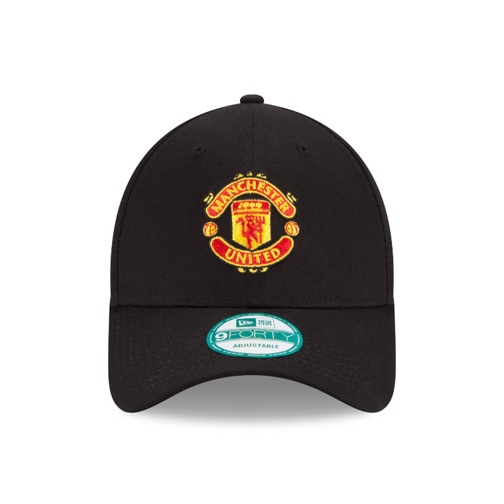Official New Era Manchester United Black 9FORTY Adjustable Cap A216_013 | New Era Cap