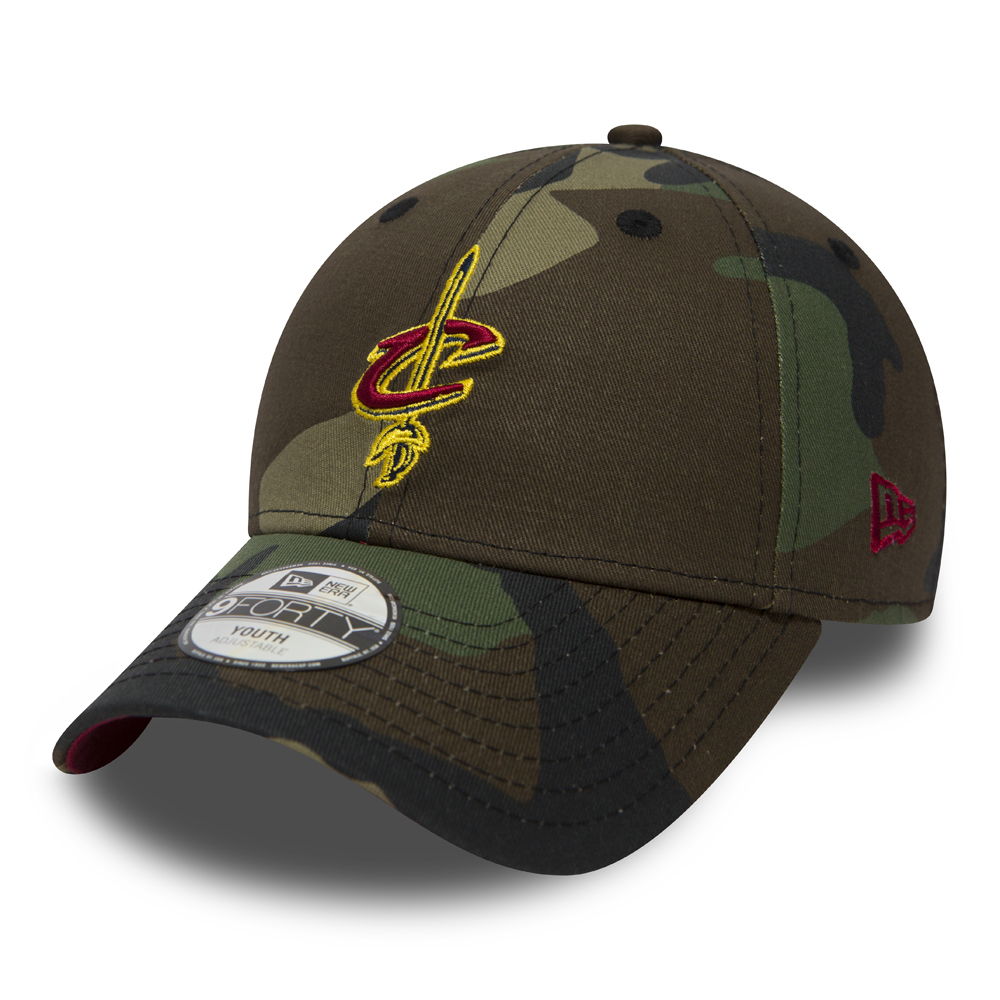 Cleveland Cavaliers Camo Team Kids 9FORTY