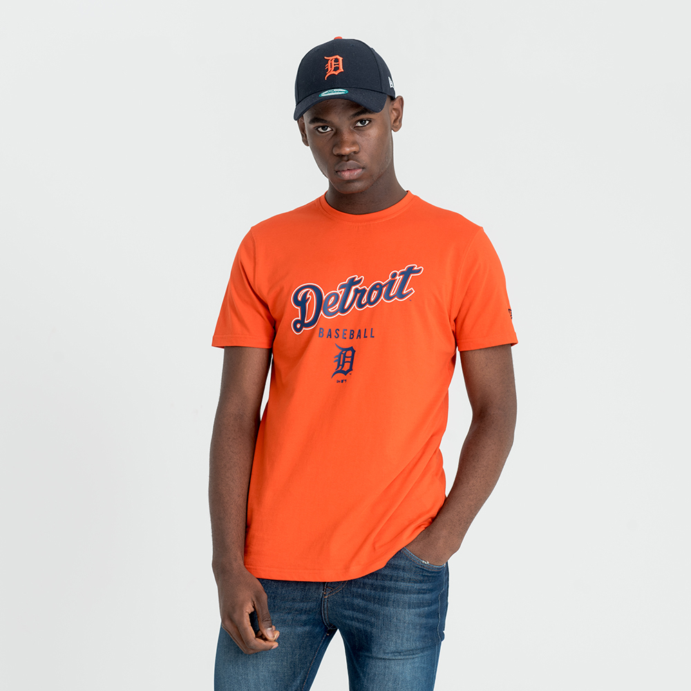 T-shirt orange Detroit Tigers Team Classic