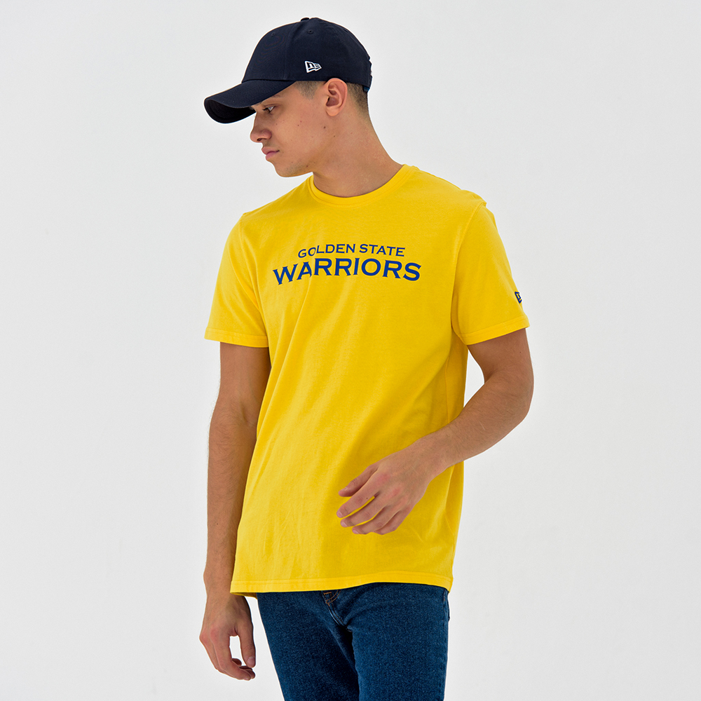Golden State Warriors Pop Logo Yellow Tee