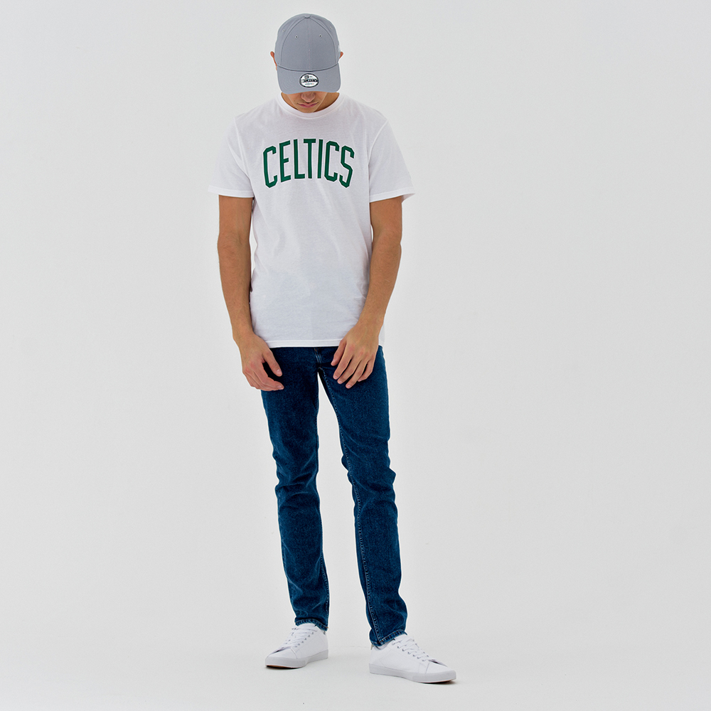 Boston Celtics pop Logo White Tee