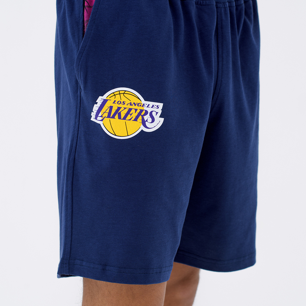 Los Angeles Lakers Coastal Heat Navy Shorts