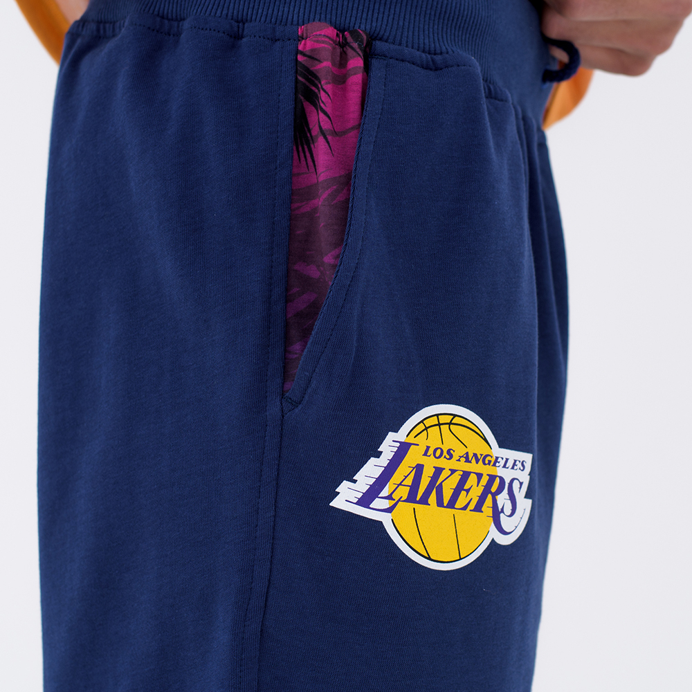 Los Angeles Lakers Coastal Heat Navy Shorts