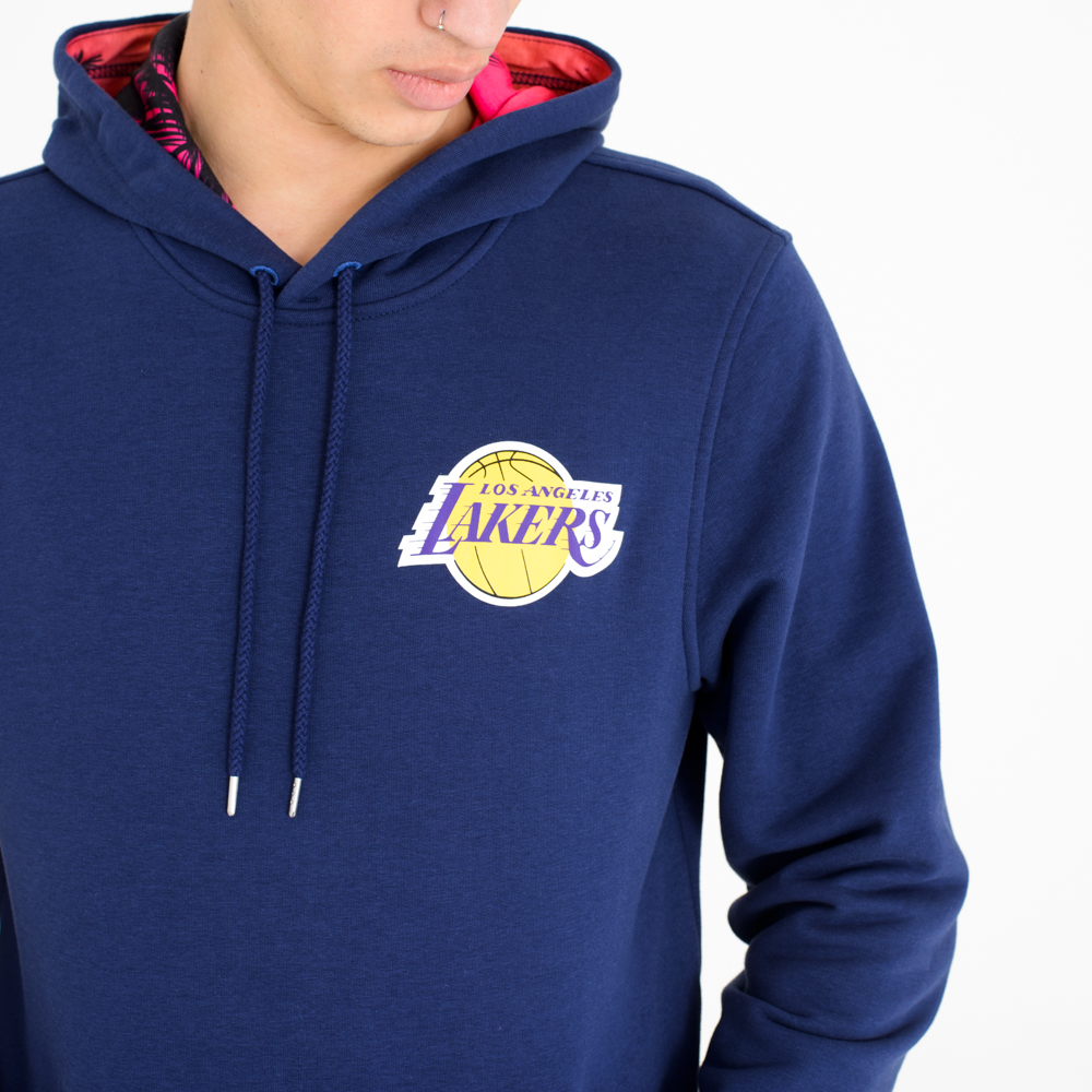 Los Angeles Lakers Coastal Heat Navy Pullover Hoodie