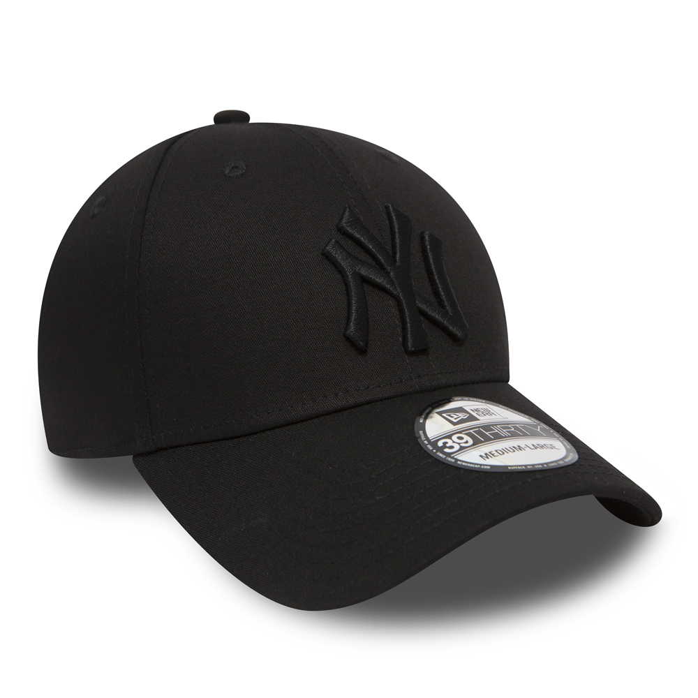 New York Yankees Classic Black 39THIRTY Stretch Fit Cap A248_282 A248 ...