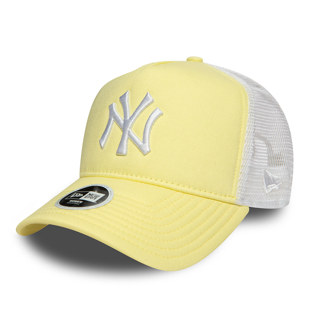 New York Yankees Essential Womens Yellow A Frame Trucker