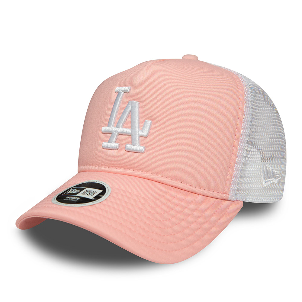 Los Angeles Dodgers Essential Womens Pink A Frame Trucker