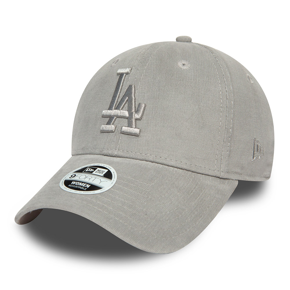Los Angeles Dodgers Micro Cord Womens Grey 9FORTY