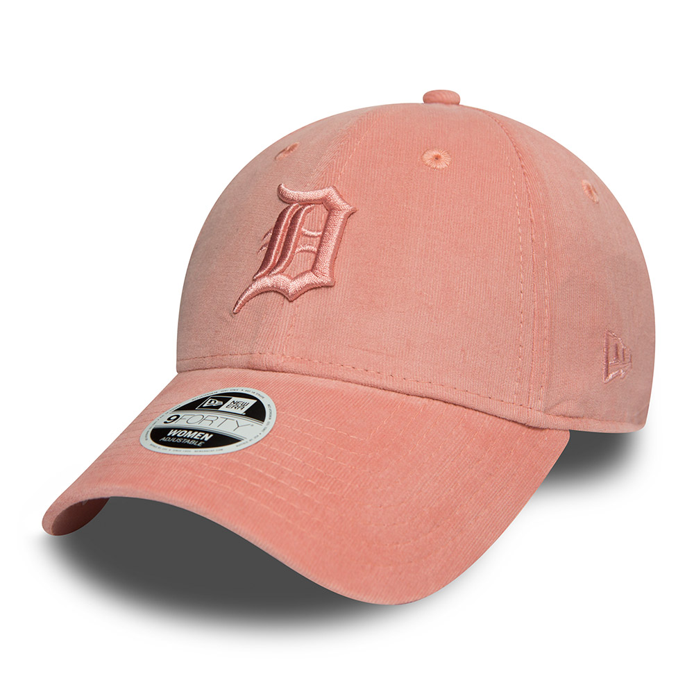 Detroit Tigers Micro Cord Womens Pink 9FORTY