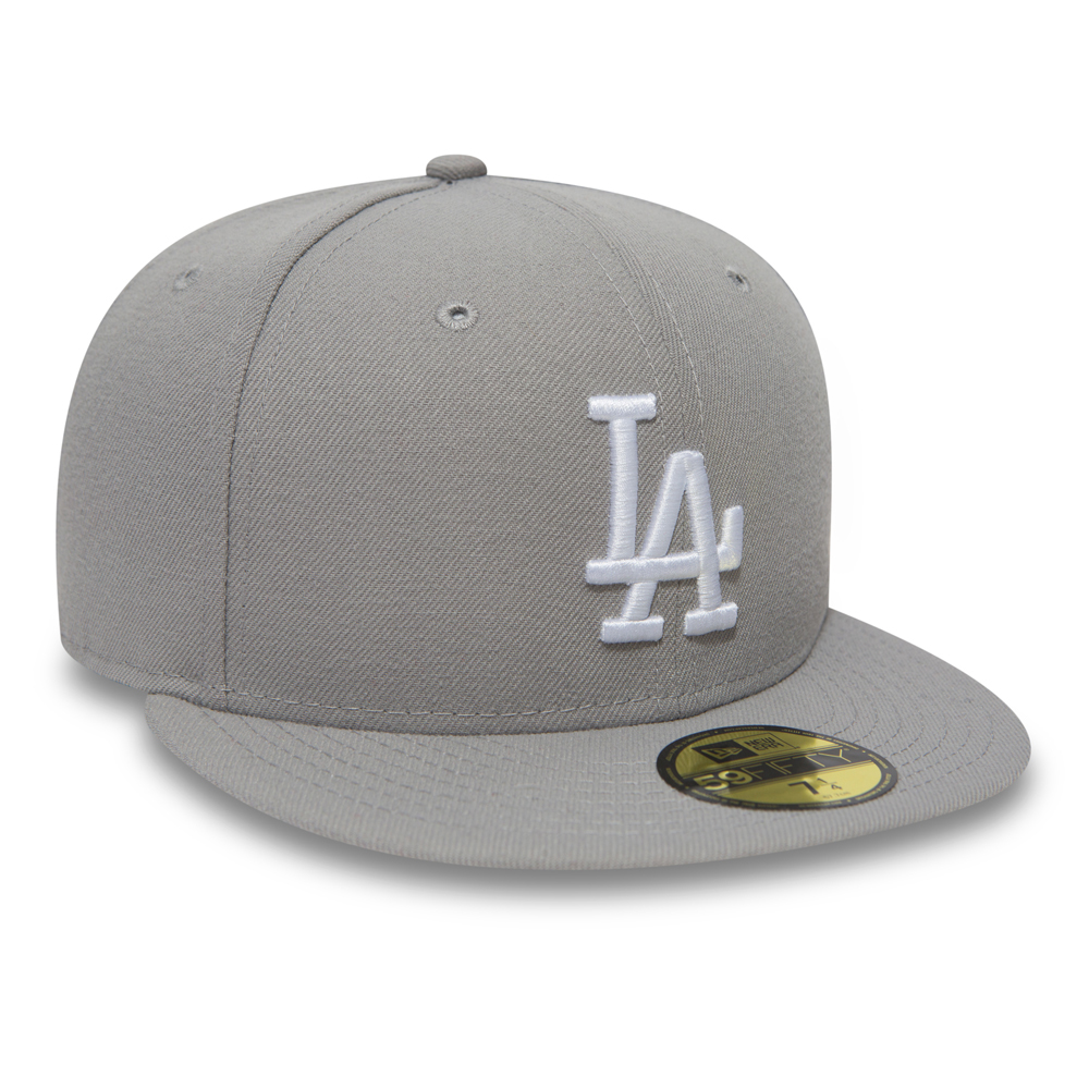 LA Dodgers Essential Grau 59FIFTY Kappe