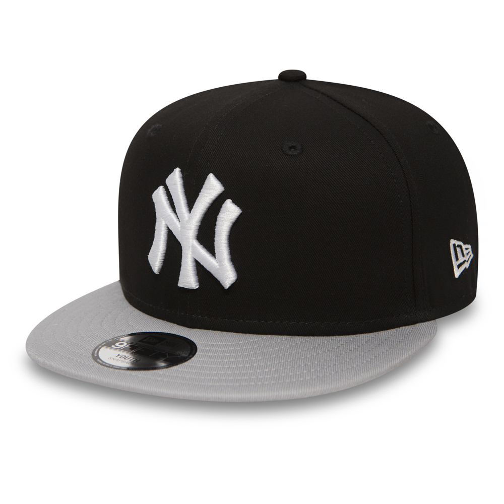New York Yankees Cotton Youth Black 9FIFTY Cap