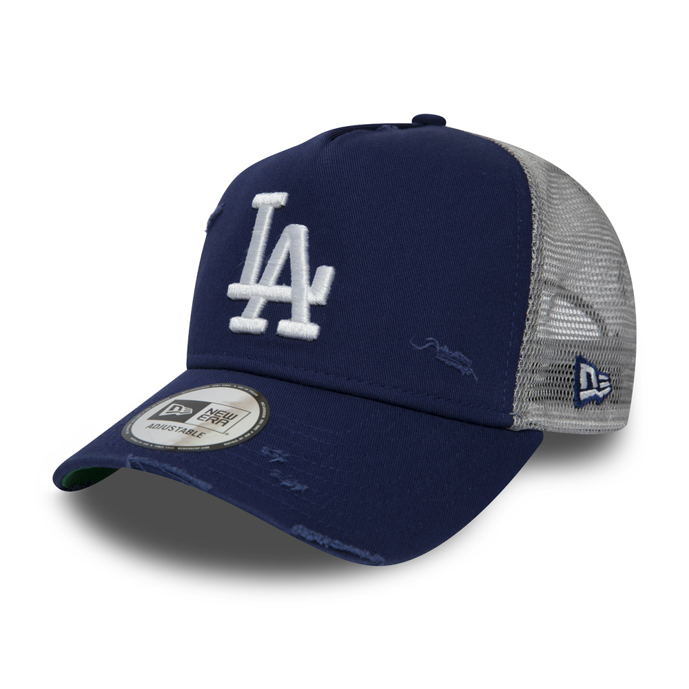 Los Angeles Dodgers Distressed A Frame Trucker