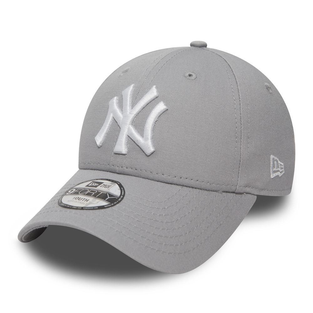 Official New Era New York Yankees Kids Grey 9FORTY Cap A271_282 A271 ...