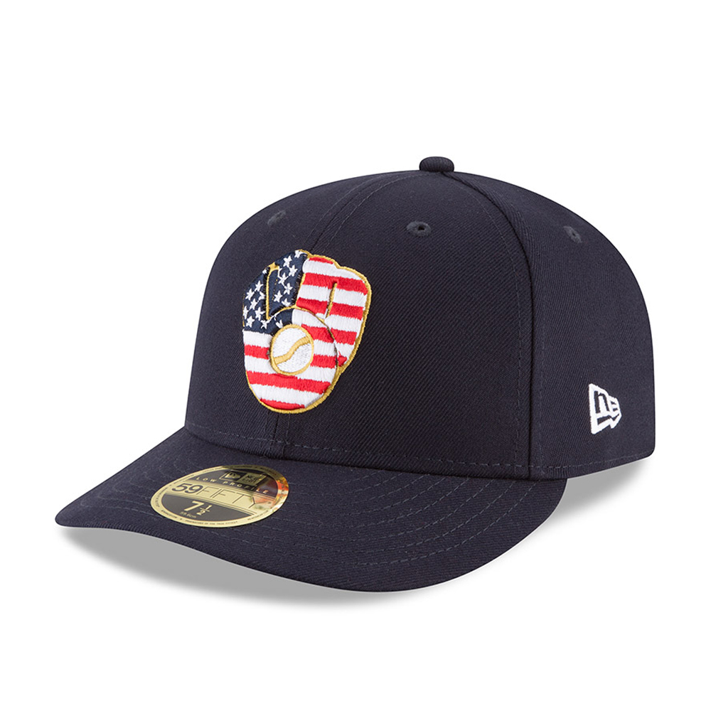 Milwaukee Brewers 4th of July 2018 Low Profile 59FIFTY