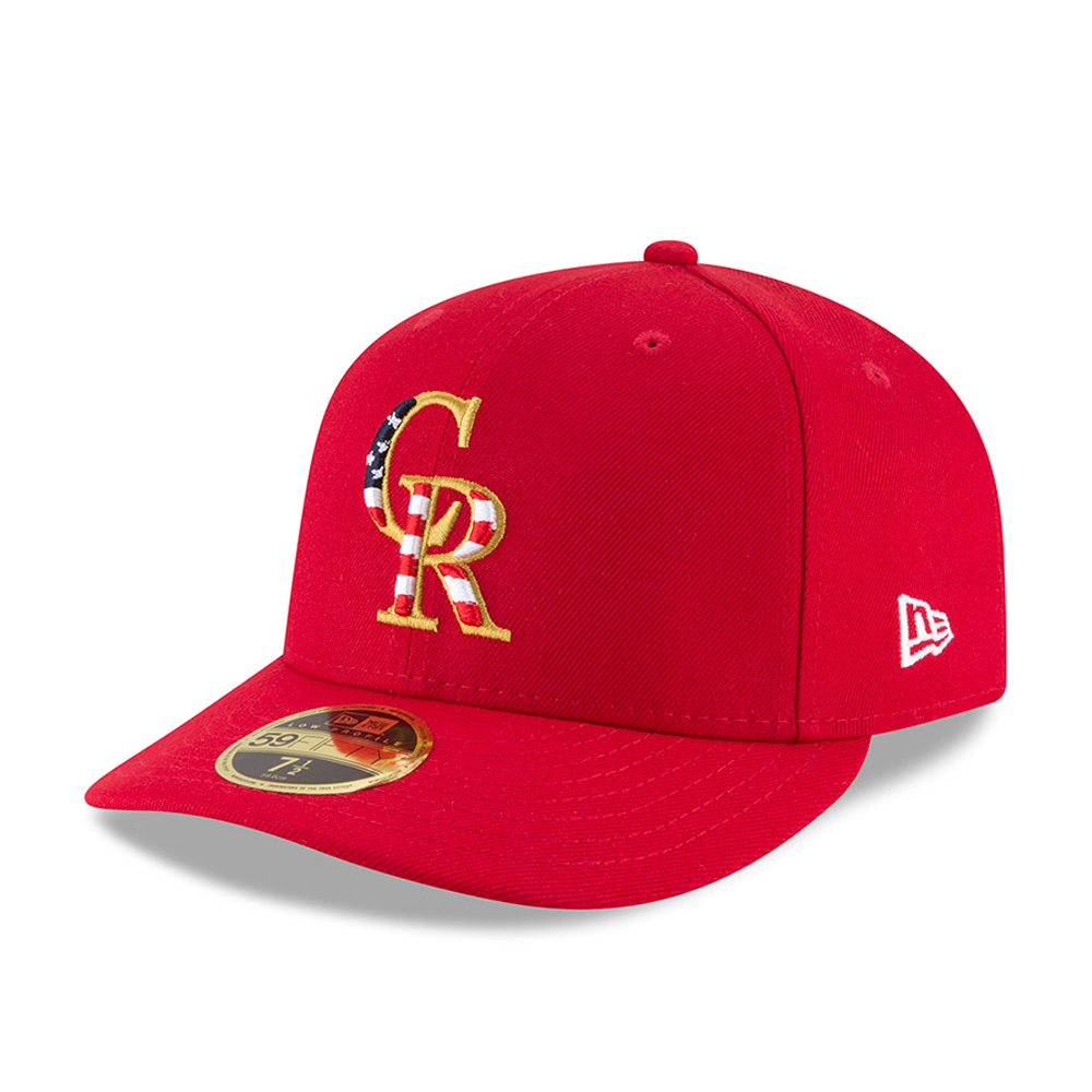 Colorado Rockies 4th of July 2018 Low Profile 59FIFTY