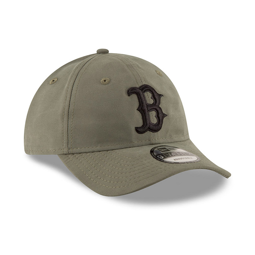 Boston Red Sox Packable Olive Green 9TWENTY