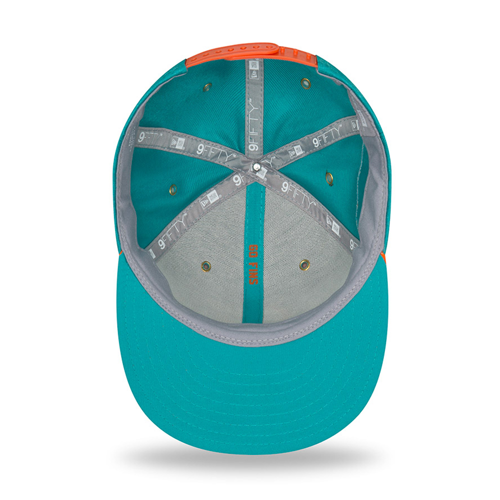 Miami Dolphins 2018 Sideline Home 9FIFTY Snapback