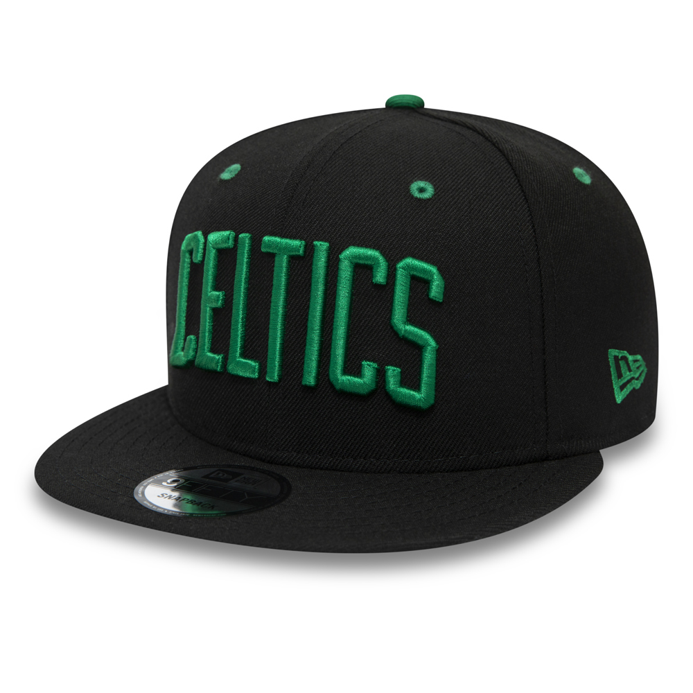 Boston Celtics Wordmark 9FIFTY Snapback A3468_313 | New Era Cap UK
