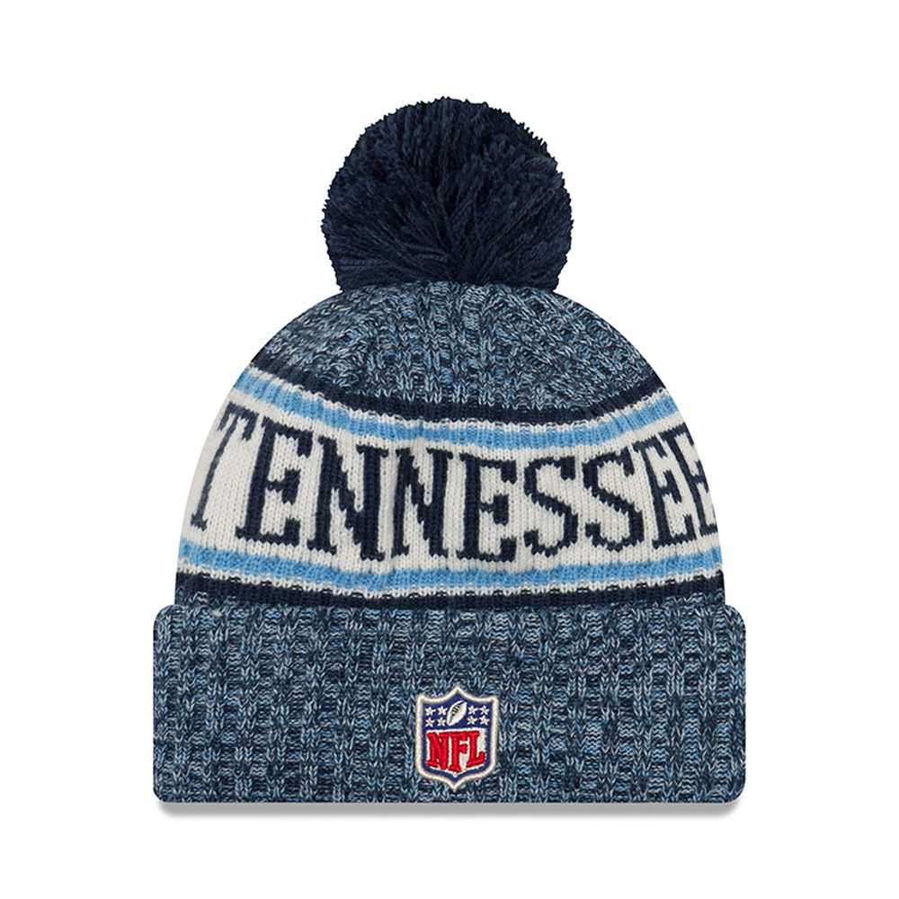 Tennessee Titans 2018 Sideline Bobble Cuff Knit