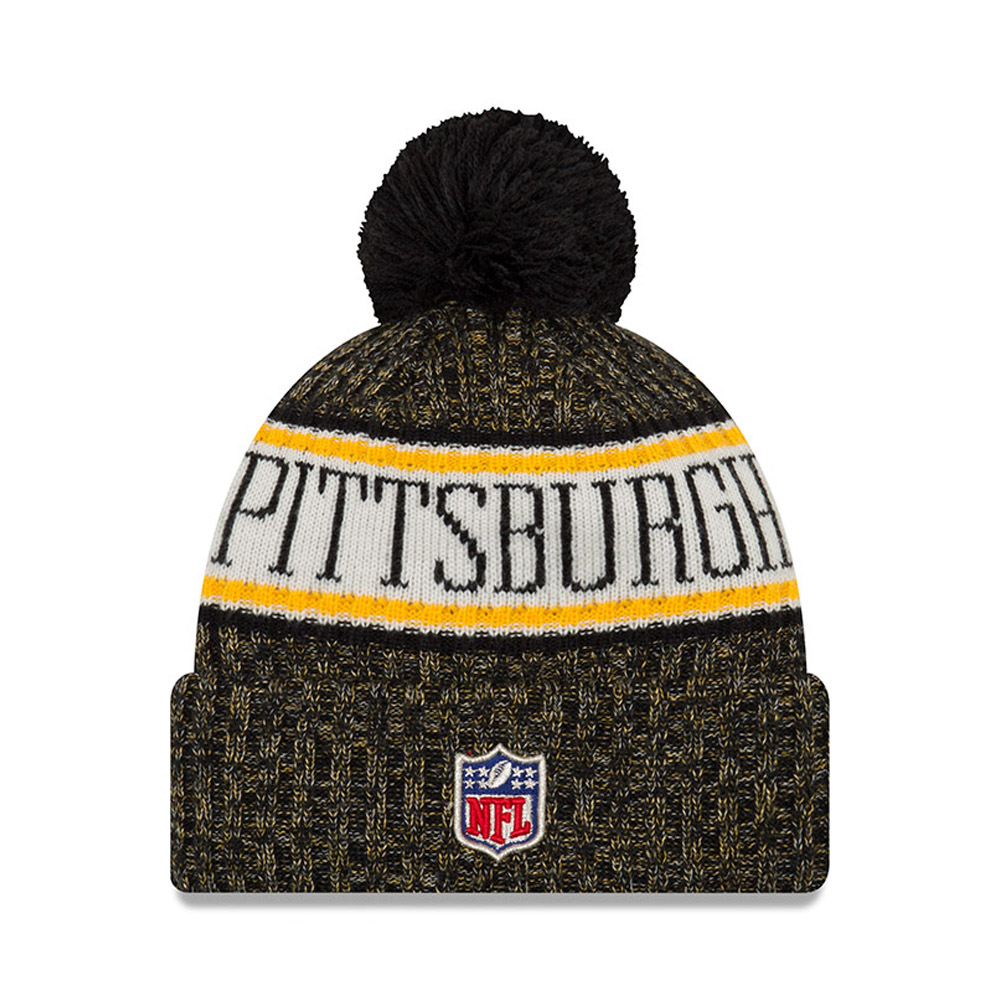 Pittsburgh Steelers 2018 Sideline Bobble Cuff Knit