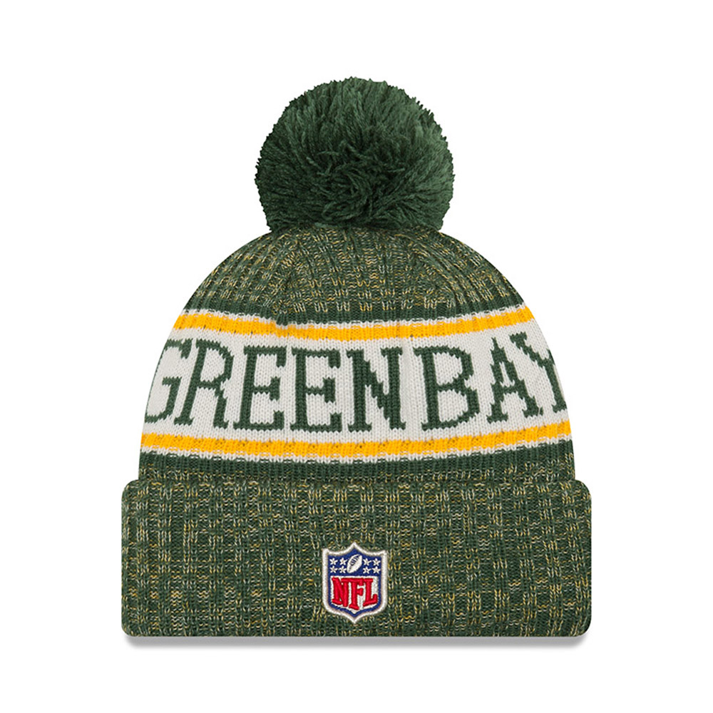 Green Bay Packers 2018 Sideline Bobble Cuff Knit