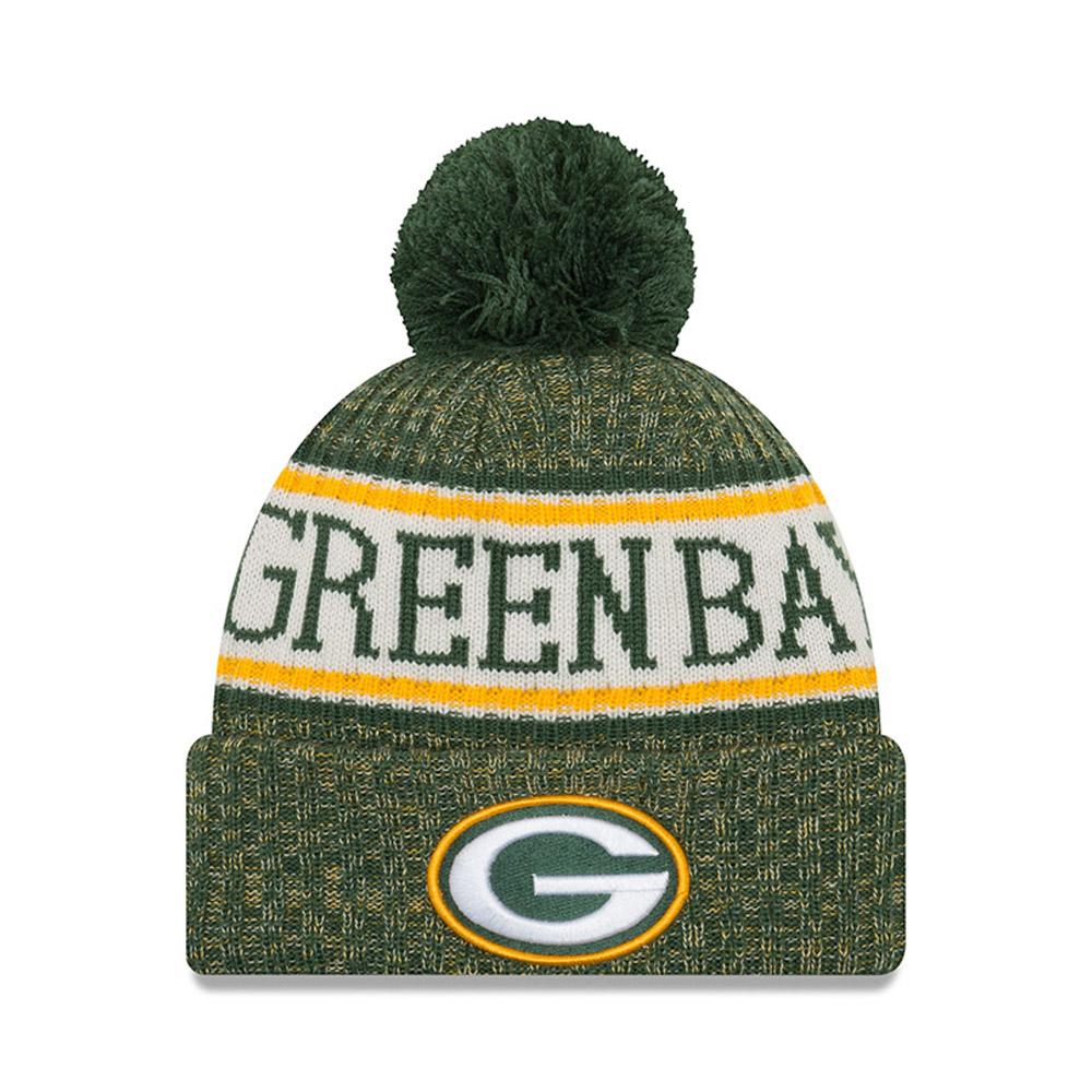 Green Bay Packers 2018 Sideline Bobble Cuff Knit